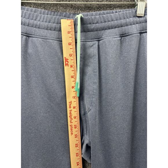 Myles Pants Men’s XL Blue Performance Lined Joggers Stretch - Picture 4 of 13
